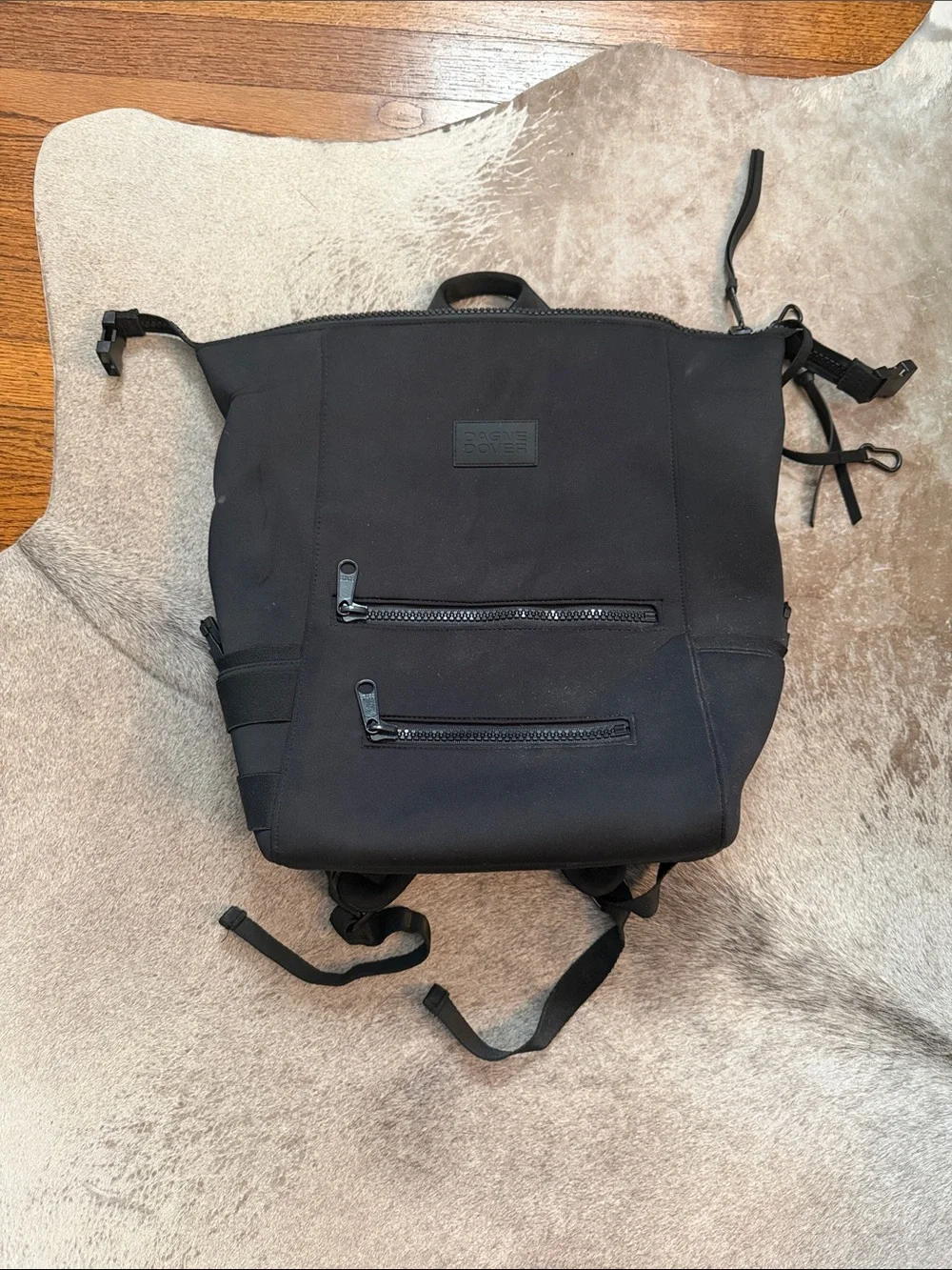 Black Backpack - Minimal Urban Carry